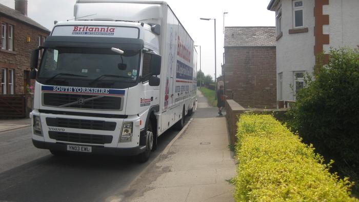 Removal out of storage to Cumbria