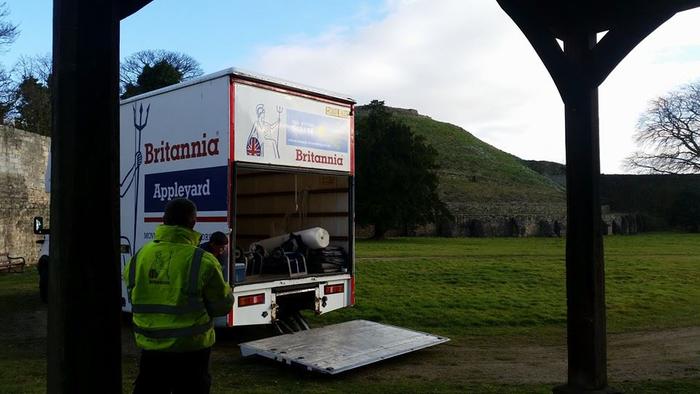 Moving Tickhill Castle