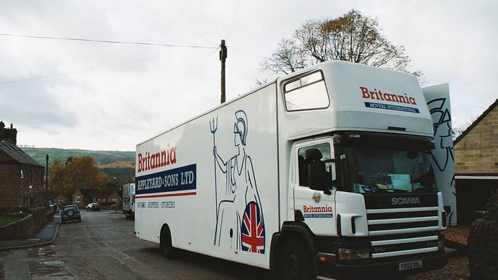 Scania Removal Van Derbyshire to  Britannia Appleyards Store @ Rotherham