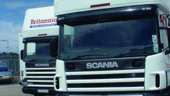 fleet of Modern Purpose built vehicles