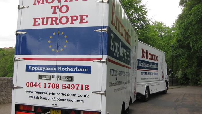 Removals to Europe -Holland from Yorkshire