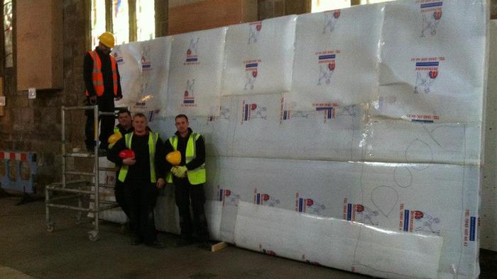 15th Century screen to be stored for 1 year - Sheffield Cathedral